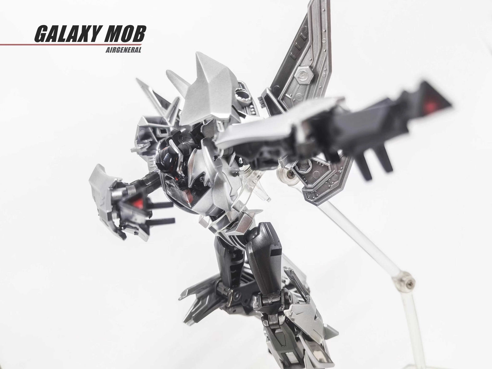 In Stock New APC Toys Galaxy Mob Airgeneral Vehicon Silver Version Action Figure