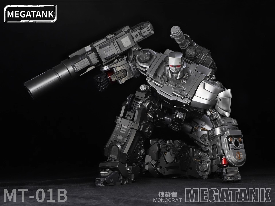 New Megatank MT01B Monocrat Tank Mega Transforms Action Figure Original Version