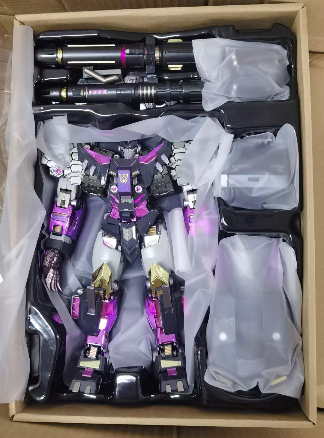In Stock New Metal Club MuscleBear QS02 DJD Tarn Electroplated Ver Action Figure