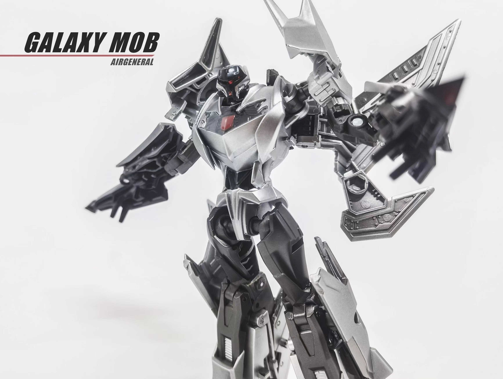 In Stock New APC Toys Galaxy Mob Airgeneral Vehicon Silver Version Action Figure