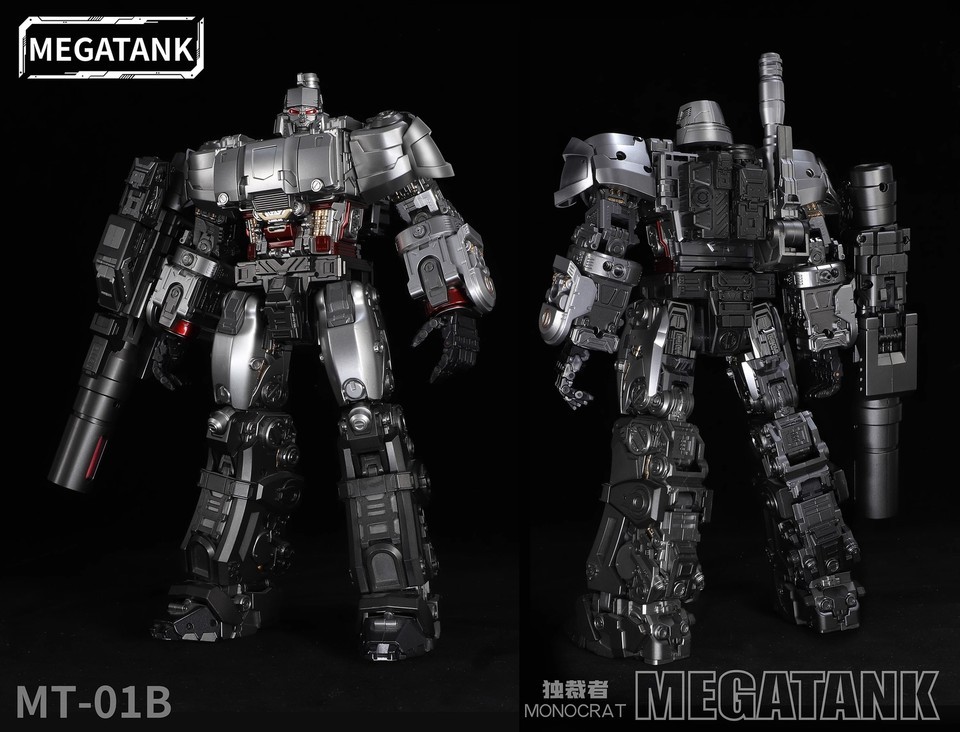 New Megatank MT01B Monocrat Tank Mega Transforms Action Figure Original Version