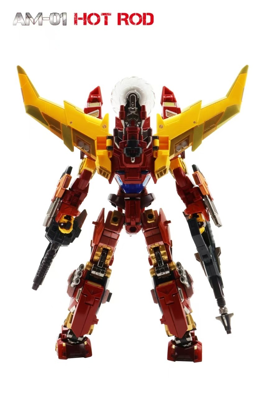 4th Party AM-01 AM01 Adamas Machina Rodimus Hot Rod Action Figure IN STOCK