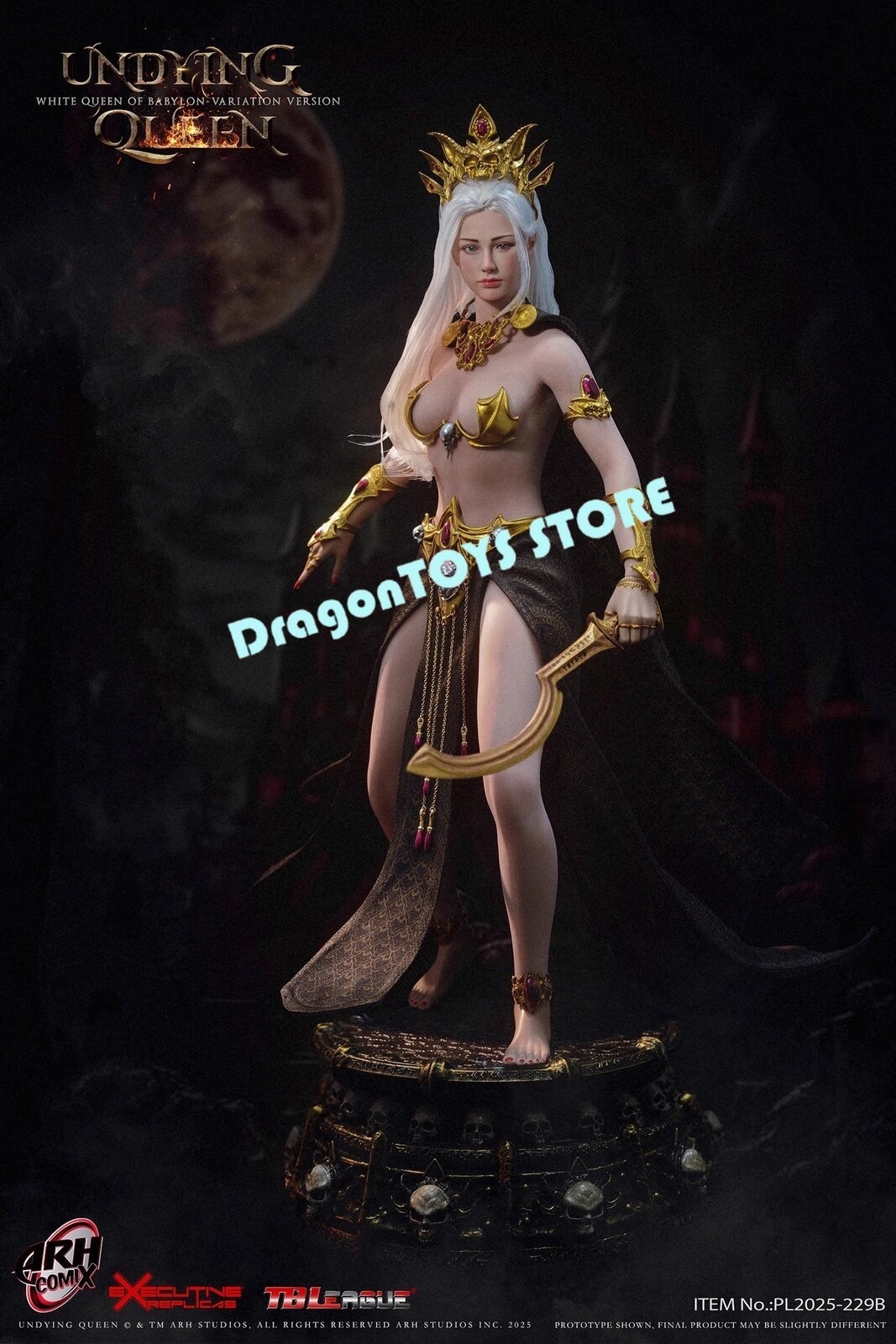 TBLeague PL2025-229B Undying White Queen of Babylon Variation Version In Stock