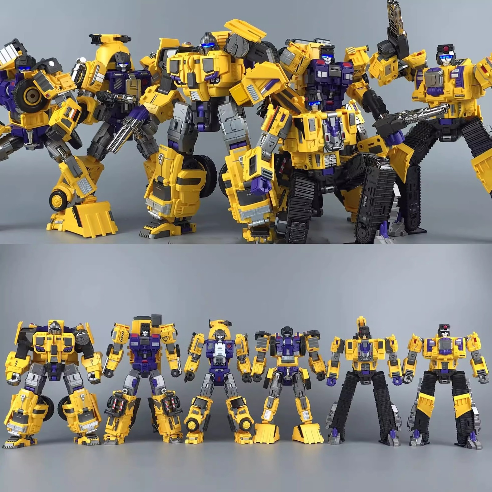 Ready! Mecha Invasion G2 Devastator Set of 6 Action Figure Full set w/Gift Box