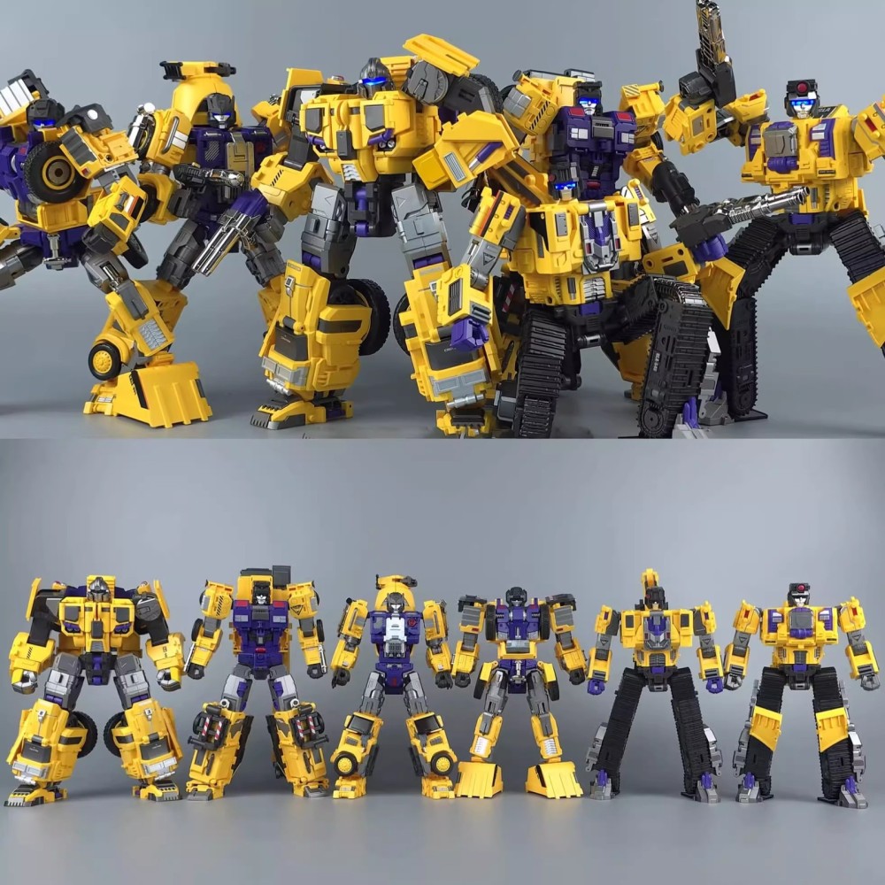 Ready! Mecha Invasion G2 Devastator Set of 6 Action Figure Full set w/Gift Box