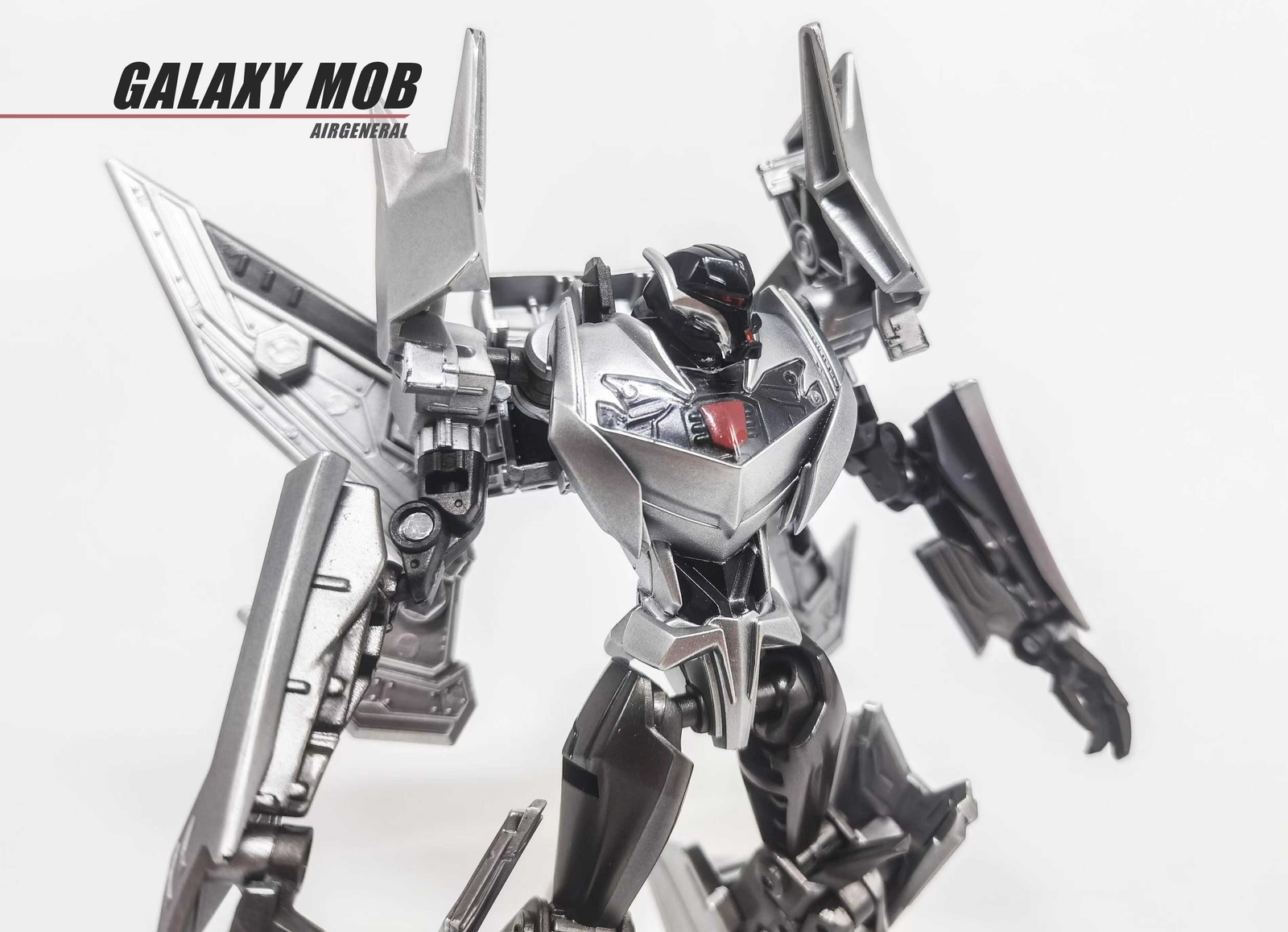 In Stock New APC Toys Galaxy Mob Airgeneral Vehicon Silver Version Action Figure