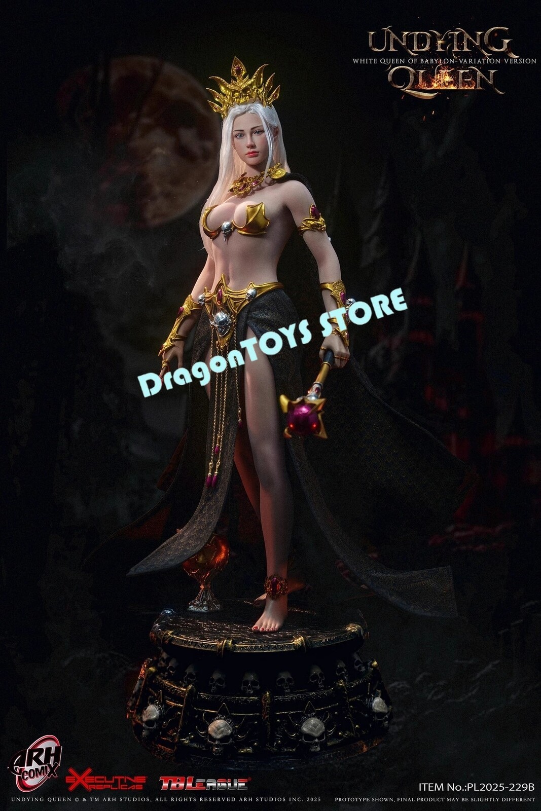 TBLeague PL2025-229B Undying White Queen of Babylon Variation Version In Stock