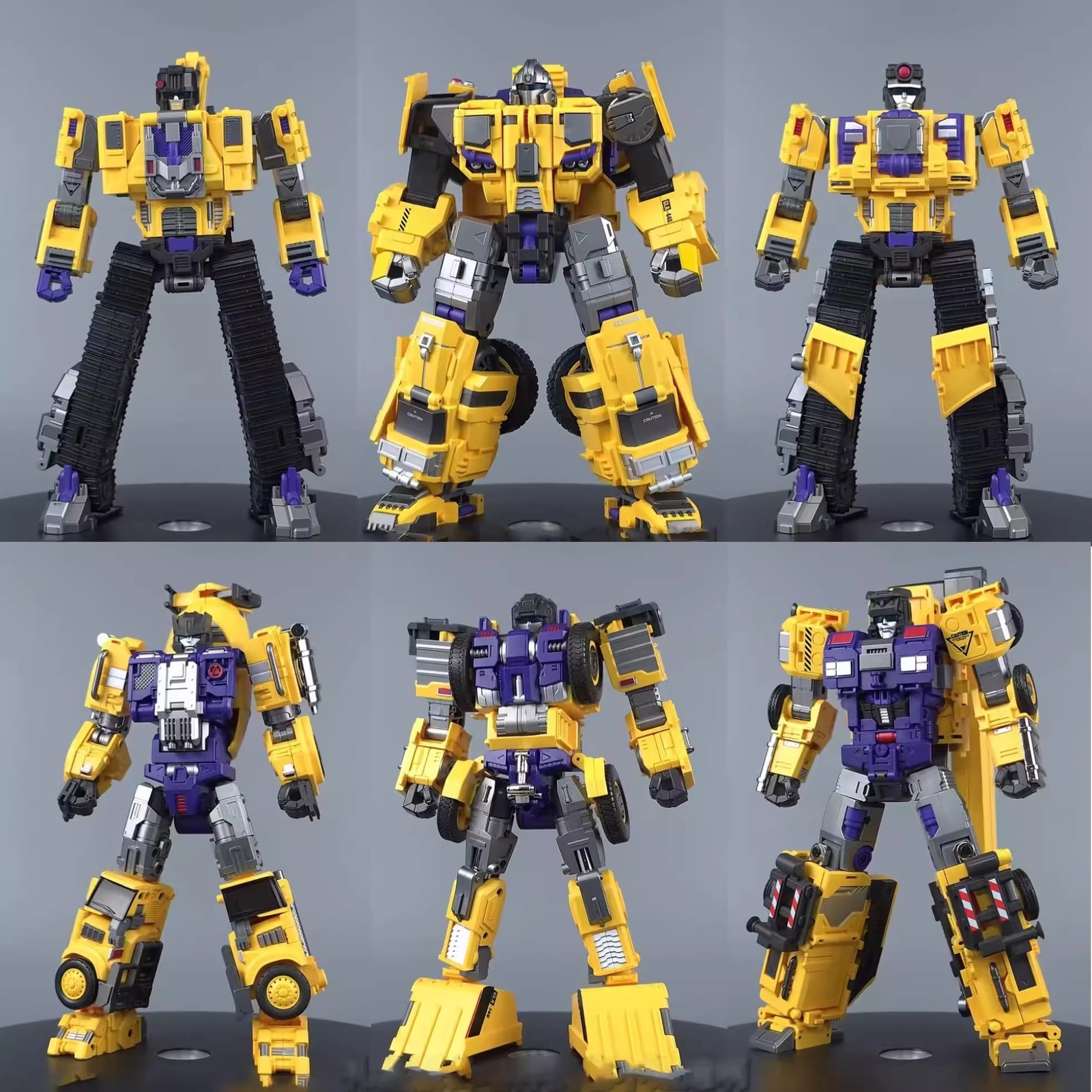 Ready! Mecha Invasion G2 Devastator Set of 6 Action Figure Full set w/Gift Box