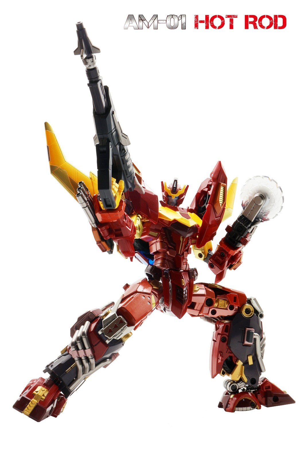 4th Party AM-01 AM01 Adamas Machina Rodimus Hot Rod Action Figure IN STOCK