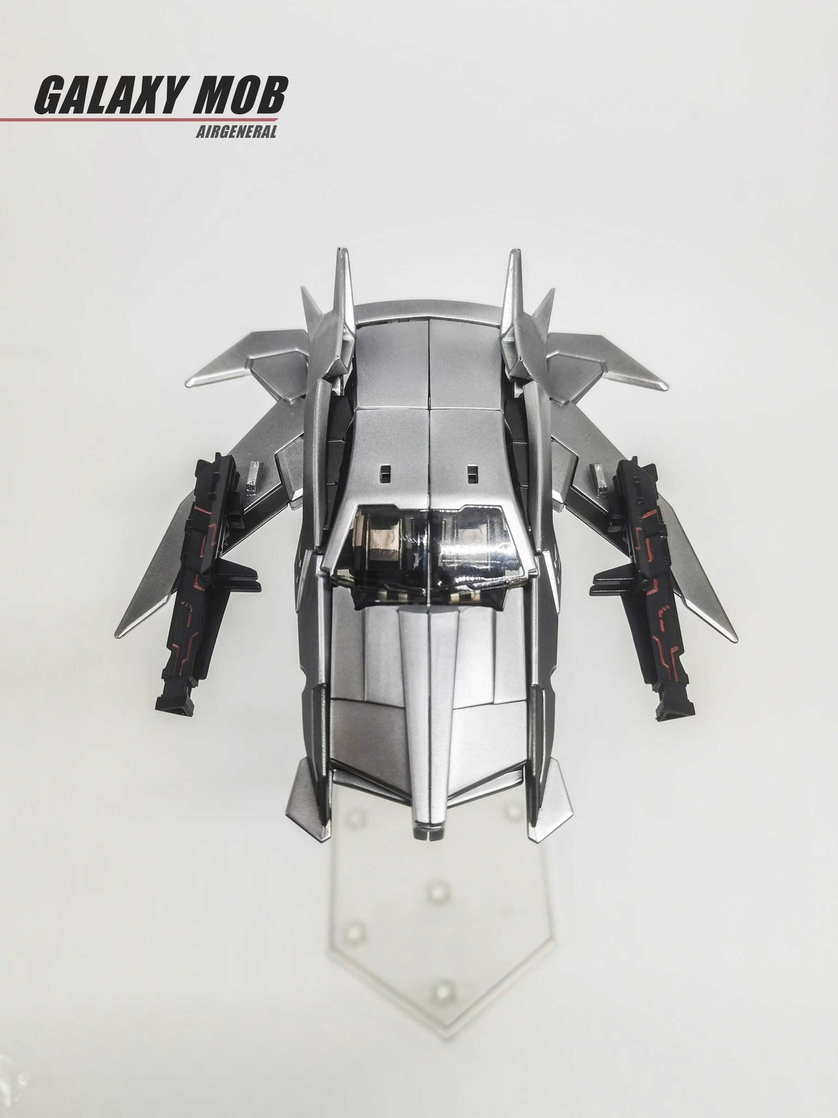In Stock New APC Toys Galaxy Mob Airgeneral Vehicon Silver Version Action Figure