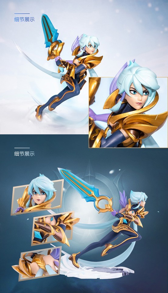 Official League of Legends Riven the Exile Collectibles Figure In Stock