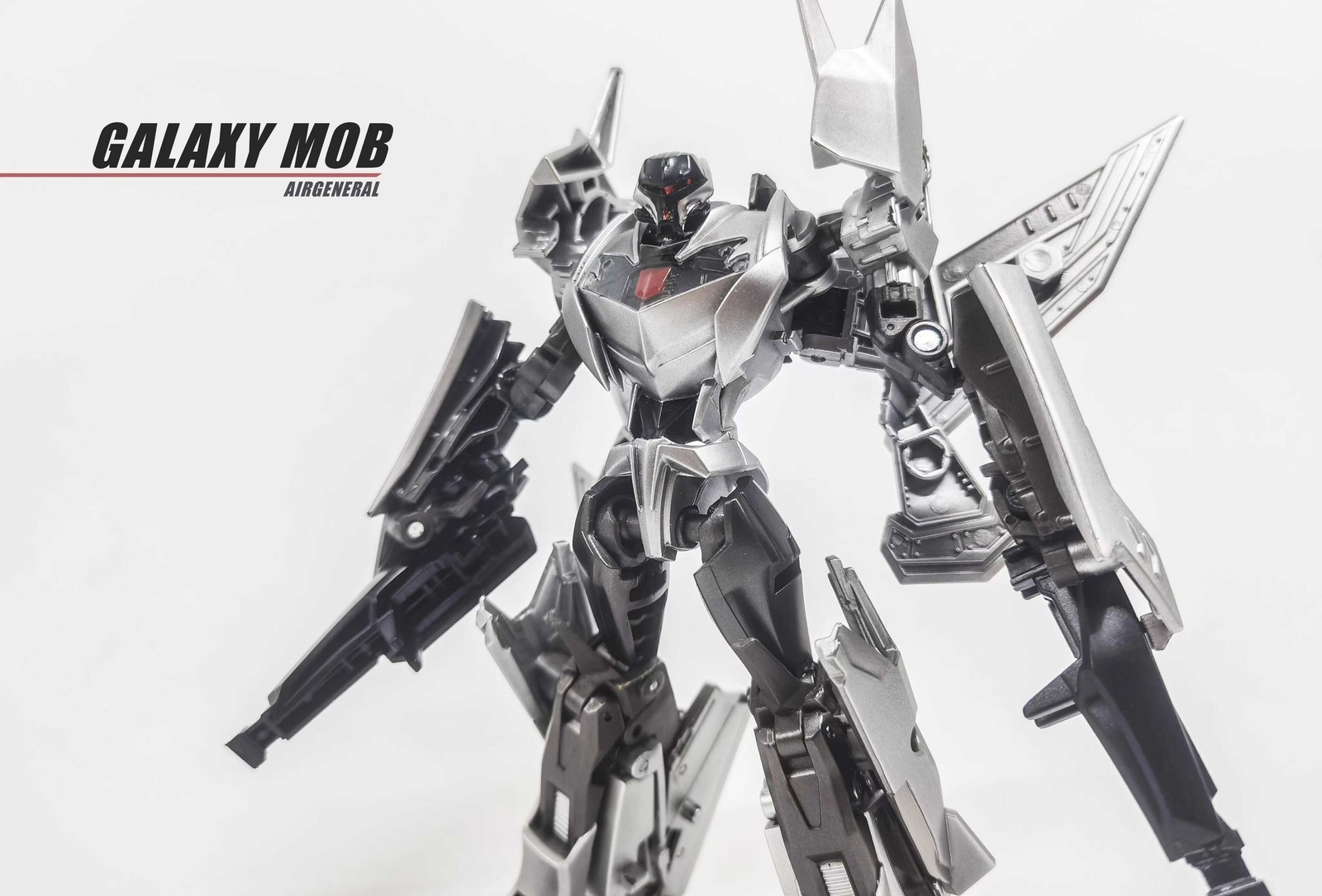 In Stock New APC Toys Galaxy Mob Airgeneral Vehicon Silver Version Action Figure