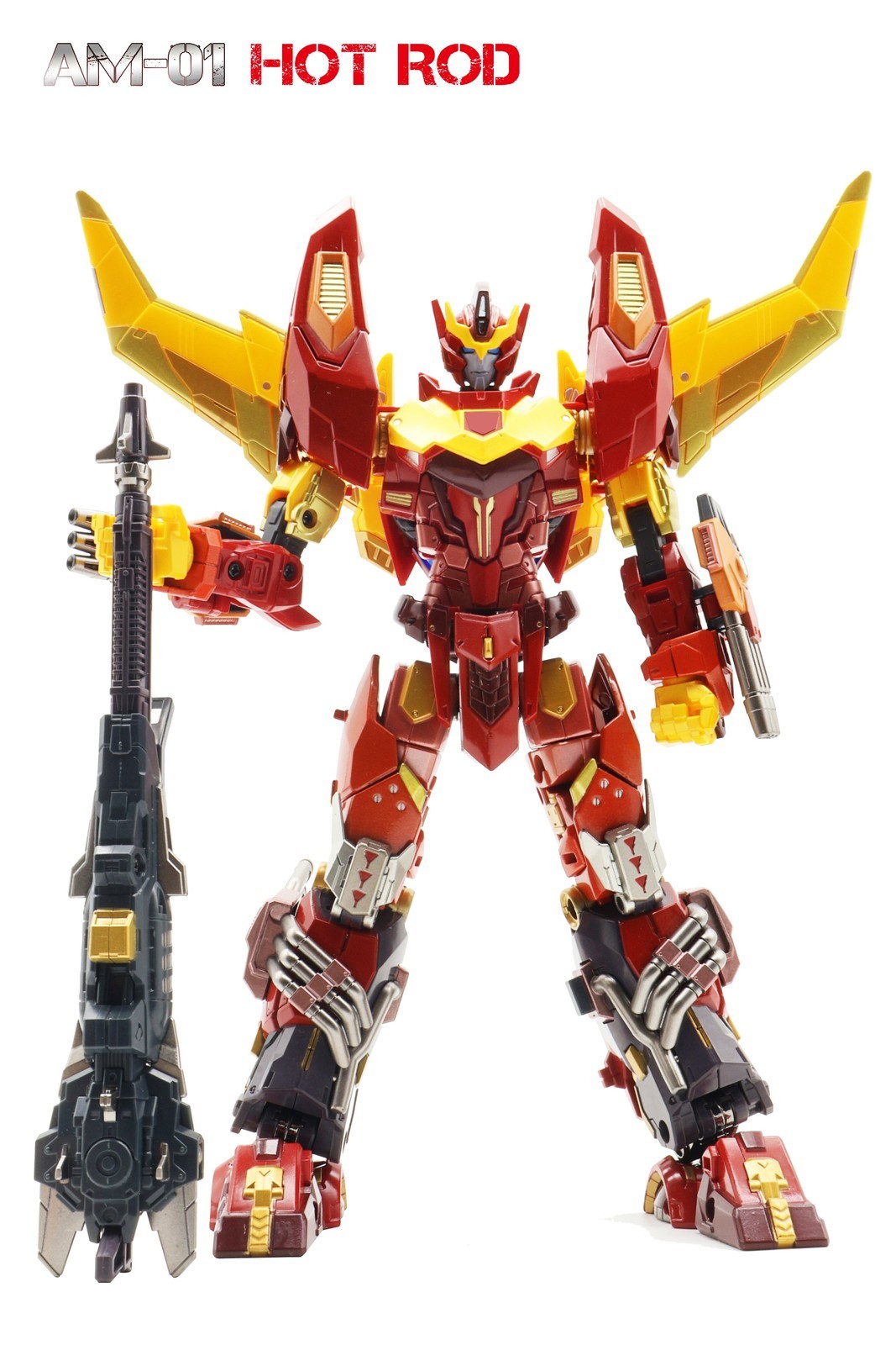 4th Party AM-01 AM01 Adamas Machina Rodimus Hot Rod Action Figure IN STOCK