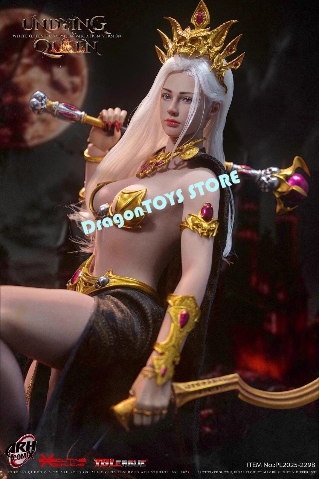 TBLeague PL2025-229B Undying White Queen of Babylon Variation Version In Stock