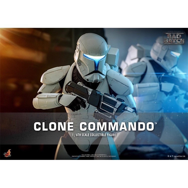 In Stock New Hot Toys TMS131 Star Wars The Bad Batch Clone Commando 1/6 Figure