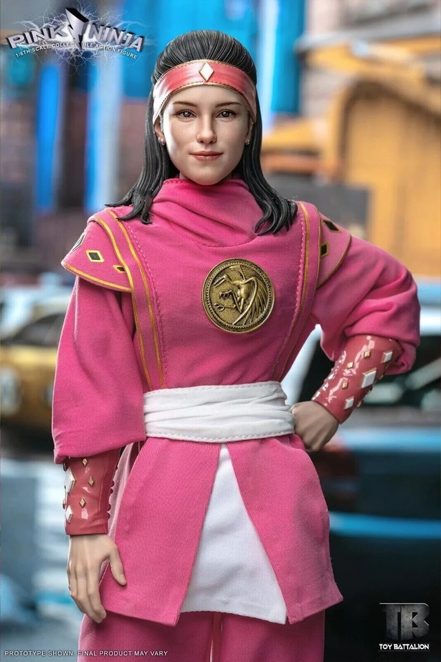 In Hand!  New TOYS BATTALION 1/6 TB018 1/6 Pink Ninja 12" Action Figure