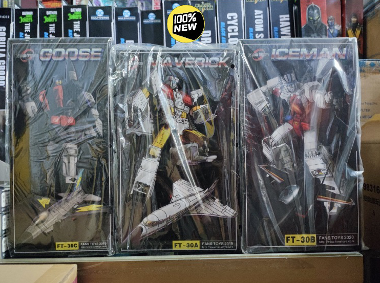 FansToys FT-30A Maverick FT-30B Iceman FT-30C Goose Skydive Superion 3pcs Figure