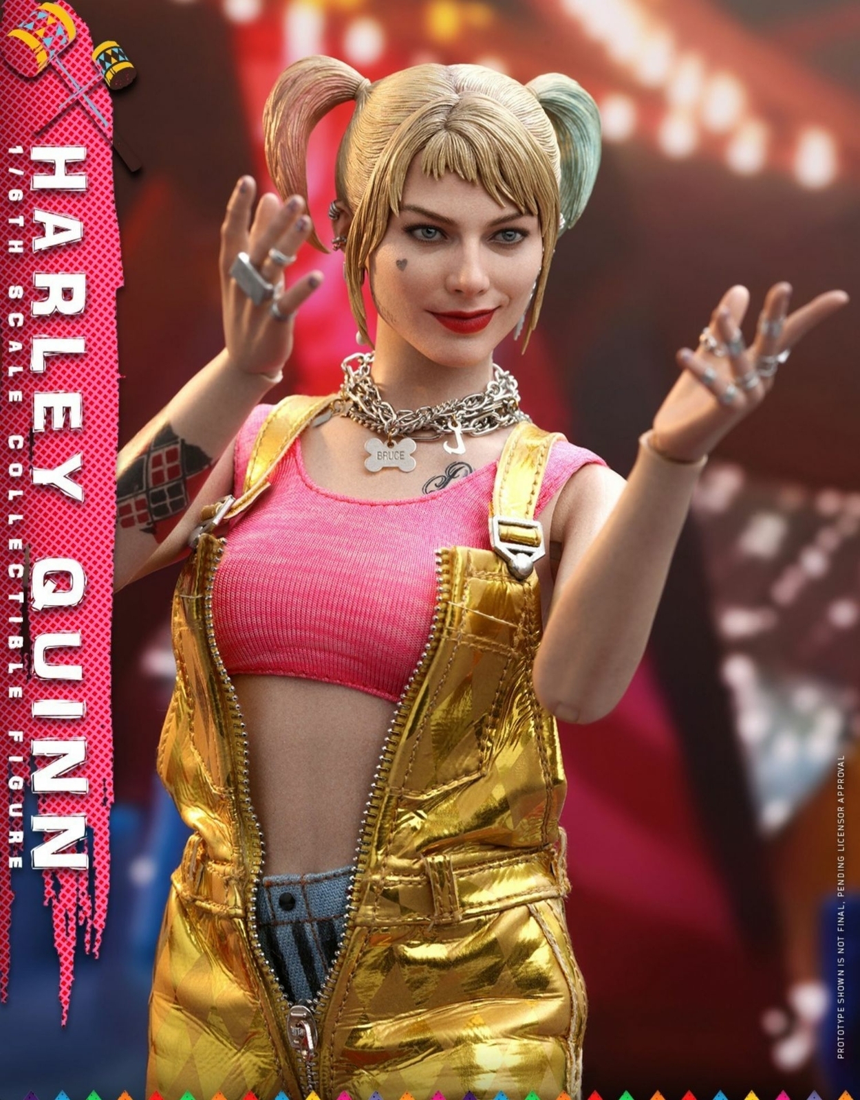 In Stock New Hot Toys MMS565 Birds of Prey Harley Quinn 1/6 Action Figure Model