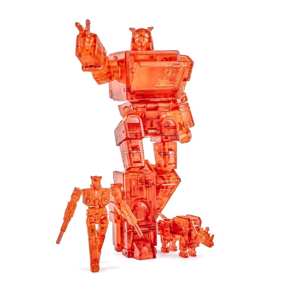 Newage NA H62R LOUIE Mini G1 Blaster Transformable Action figure In Stock