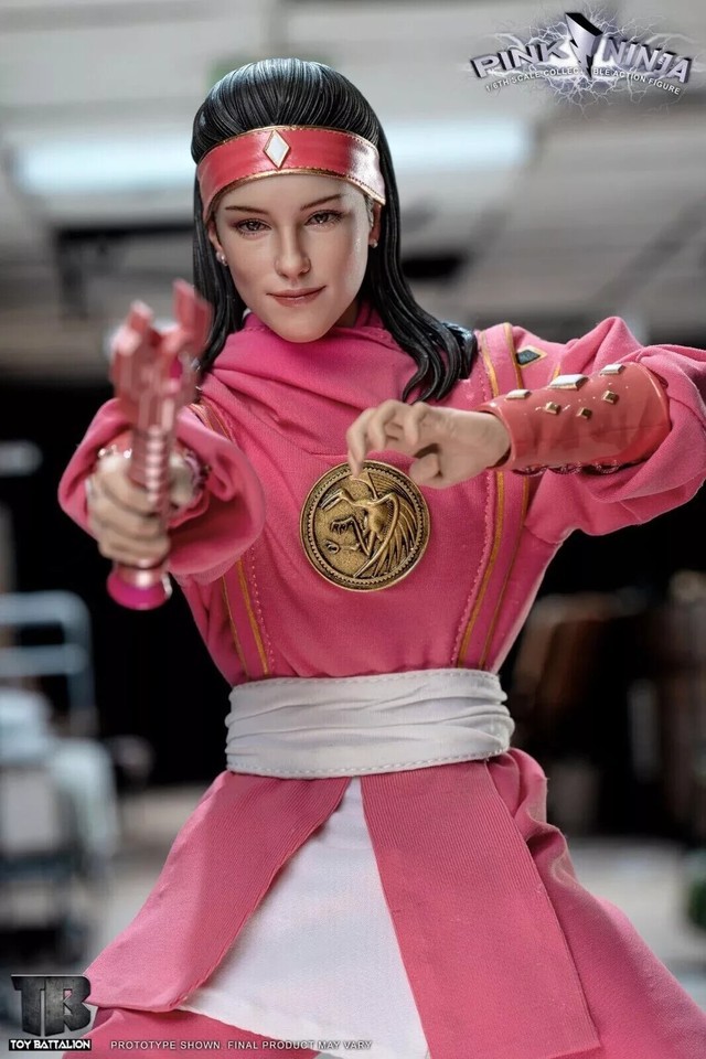 In Hand!  New TOYS BATTALION 1/6 TB018 1/6 Pink Ninja 12" Action Figure