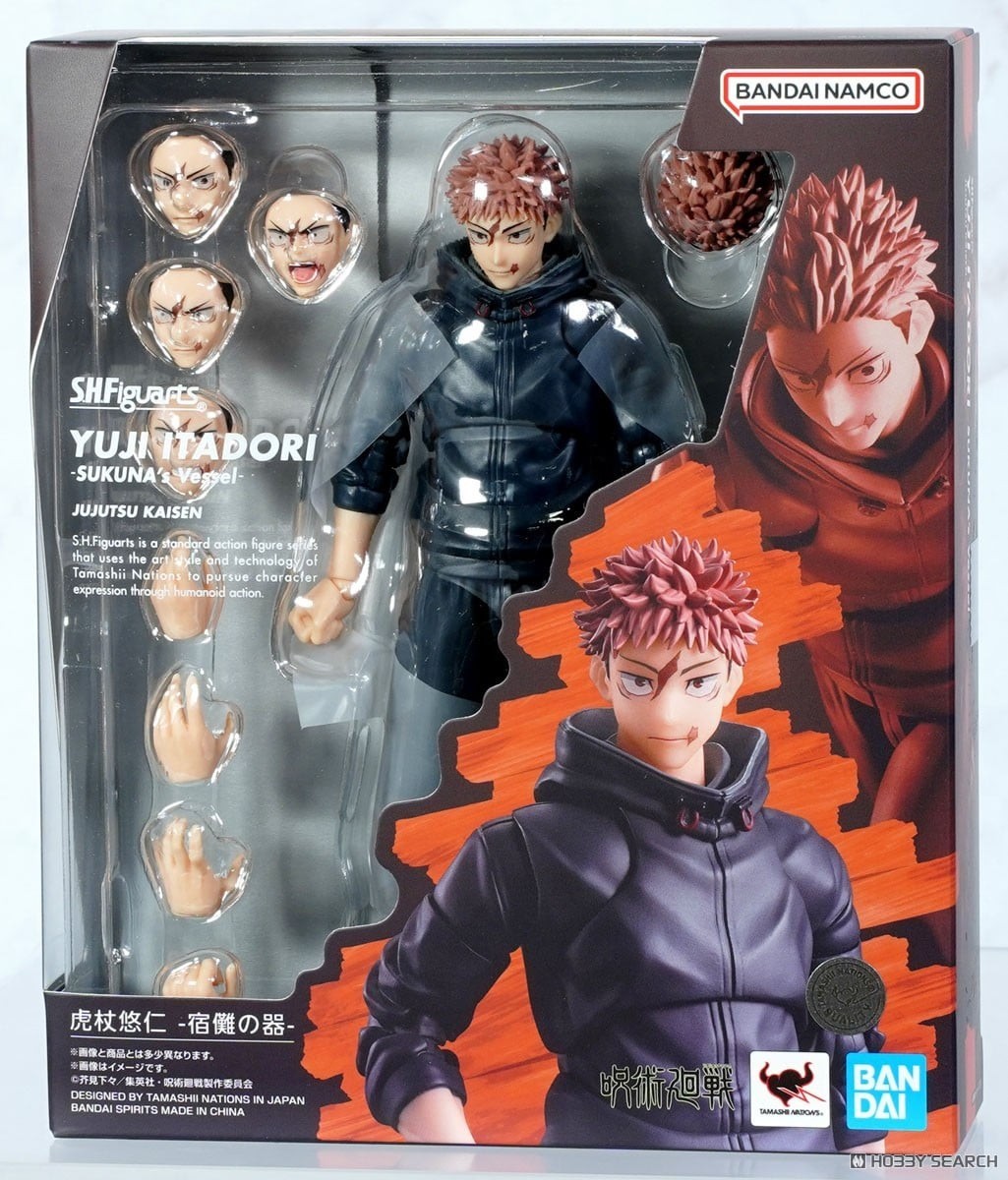 In-Stock Bandai S.H.Figuarts SHF Yuji Itadori -SUKUNA's Vessel- (Jujutsu Kaisen)