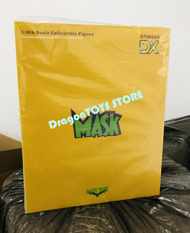 Ready! New DARK TOYS DTM008 1/6 Mask Man Jim Deluxe Edition 2.0 Action Figure