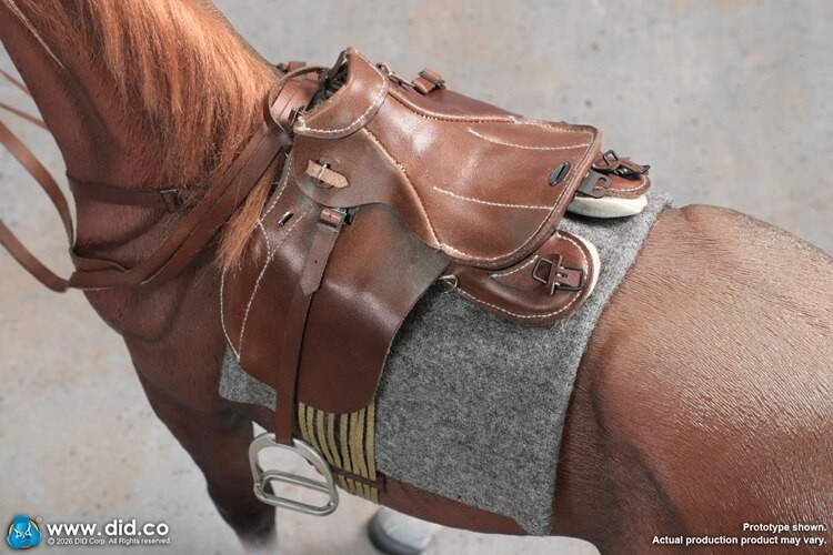 In Stock DID E60084 War Horse 1/6 Scale Standing for 12in Cavalry Action Figure