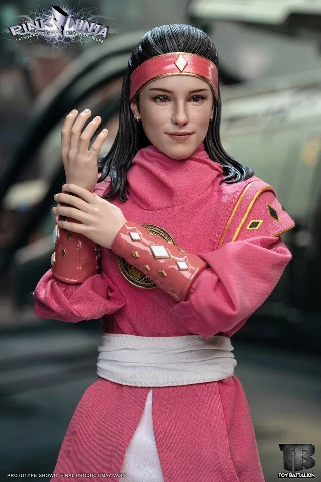 In Hand!  New TOYS BATTALION 1/6 TB018 1/6 Pink Ninja 12" Action Figure