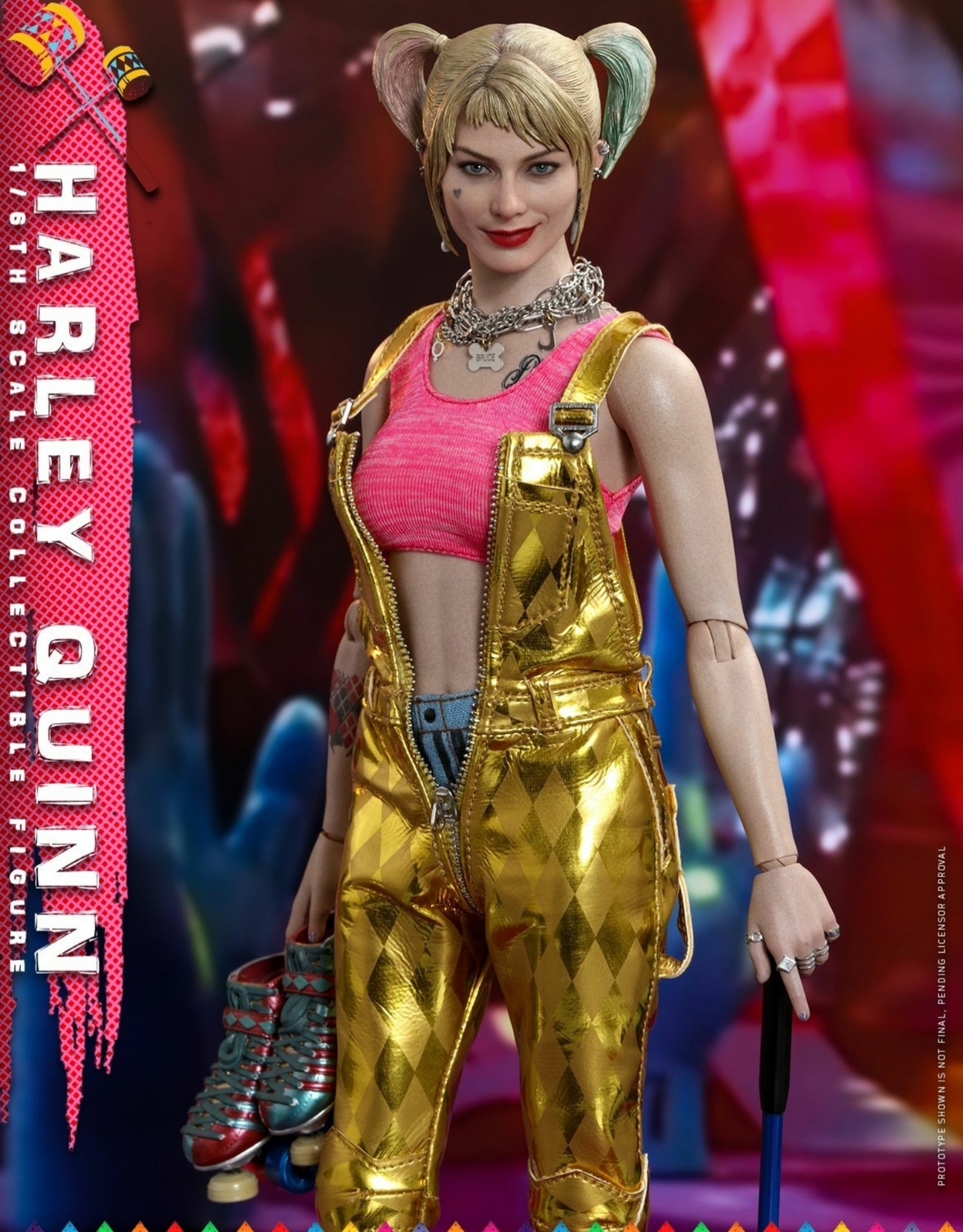 In Stock New Hot Toys MMS565 Birds of Prey Harley Quinn 1/6 Action Figure Model