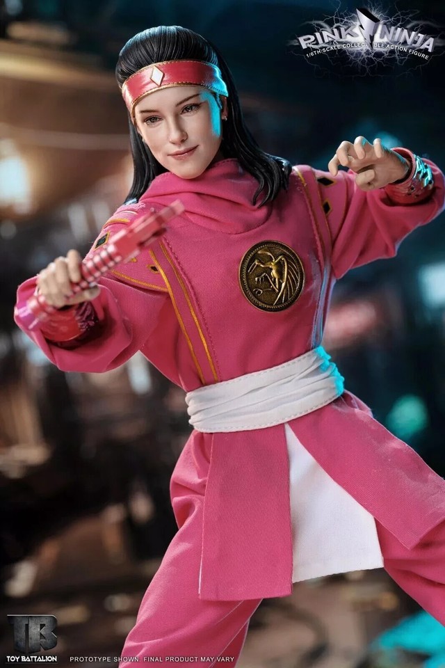 In Hand!  New TOYS BATTALION 1/6 TB018 1/6 Pink Ninja 12" Action Figure