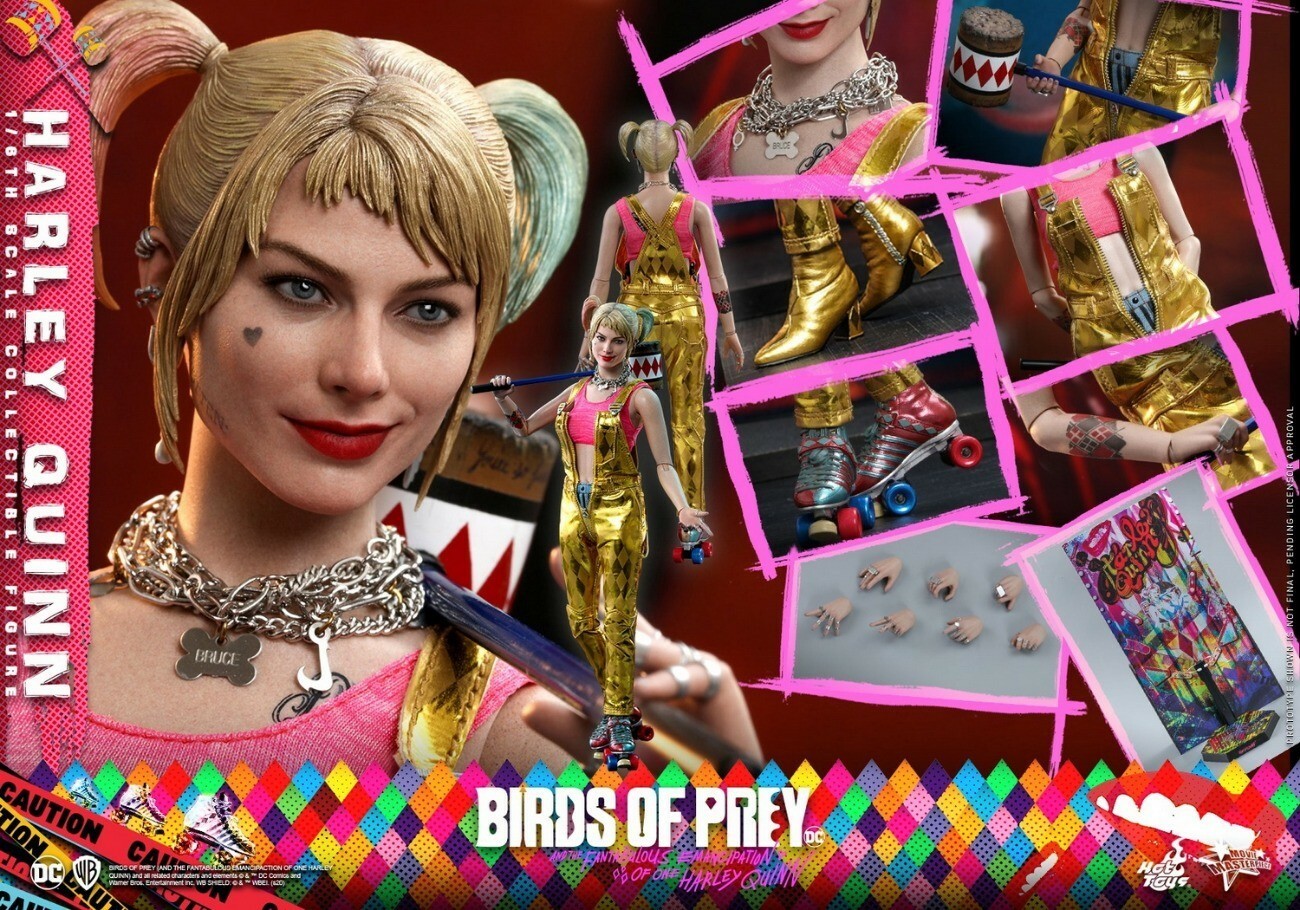In Stock New Hot Toys MMS565 Birds of Prey Harley Quinn 1/6 Action Figure Model