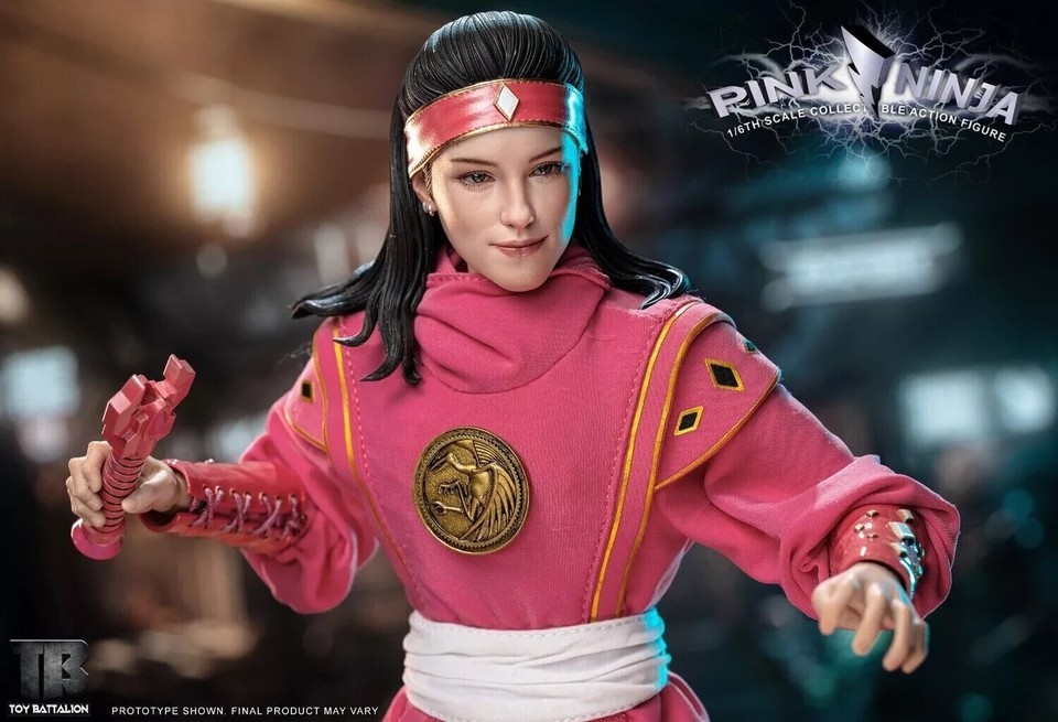 In Hand!  New TOYS BATTALION 1/6 TB018 1/6 Pink Ninja 12" Action Figure