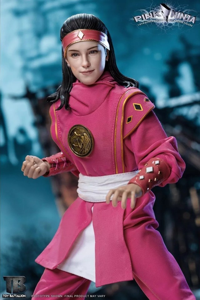 In Hand!  New TOYS BATTALION 1/6 TB018 1/6 Pink Ninja 12" Action Figure