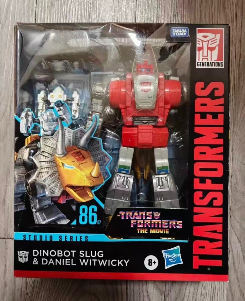 New Transformers Studio Series 86 Dinobot Slug & Daniel Witwicky Action Figure