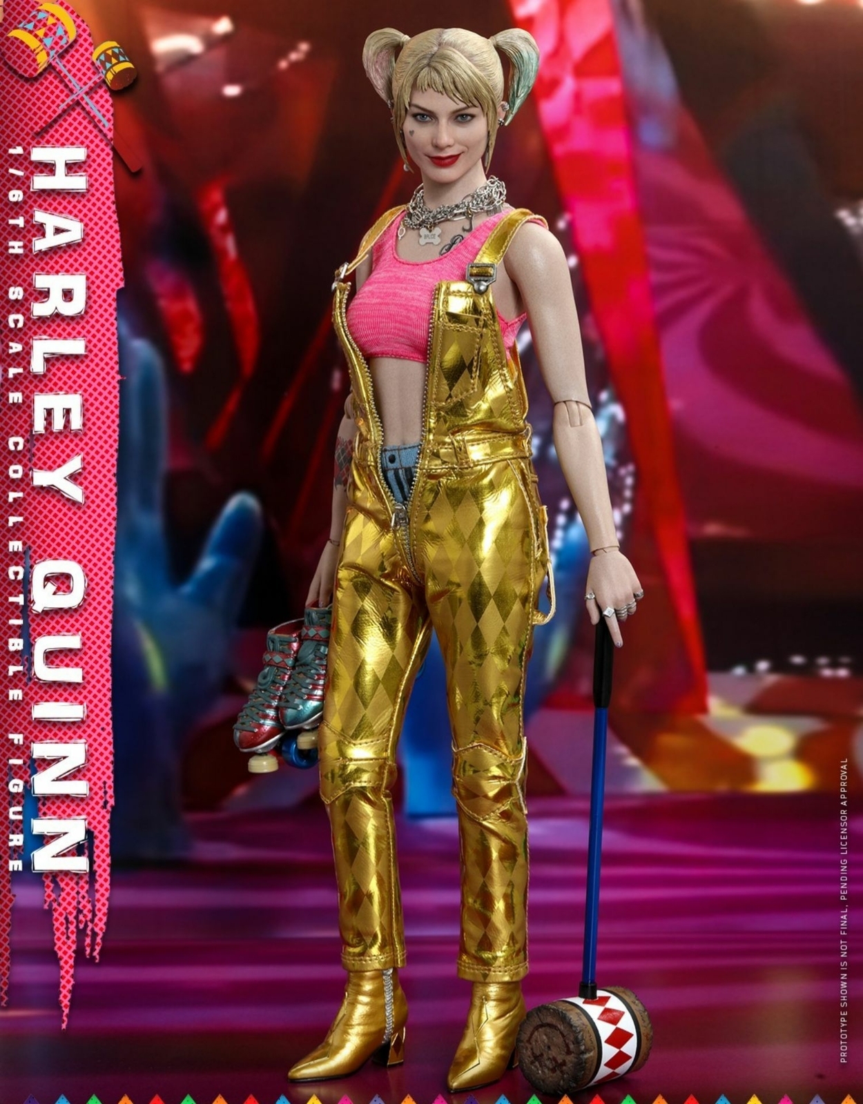 In Stock New Hot Toys MMS565 Birds of Prey Harley Quinn 1/6 Action Figure Model