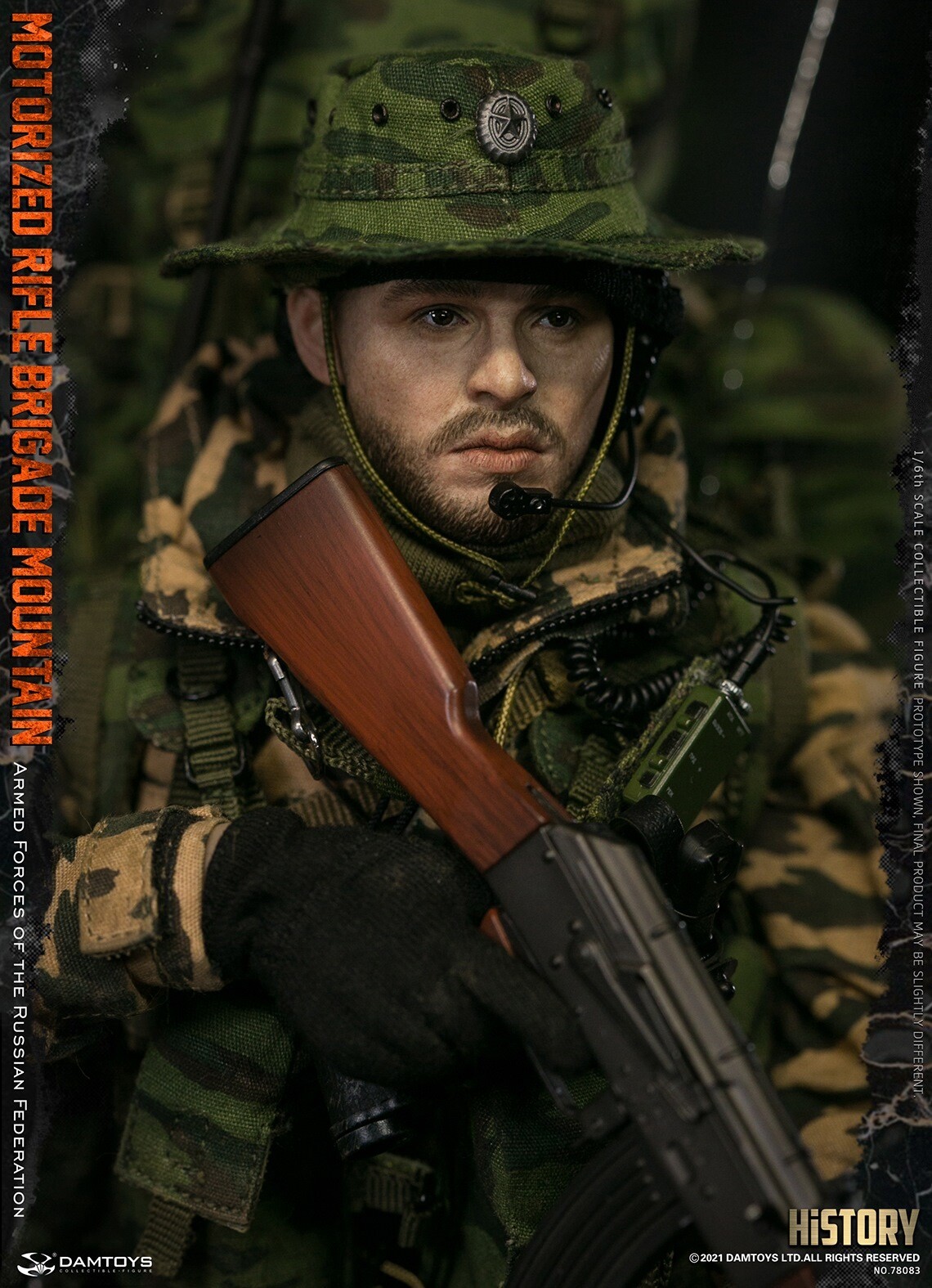 New DAMTOYS DAM 78083 MOTORIZED RIFLE BRIGADE MOUNTAIN 1/6 Action Figure Model