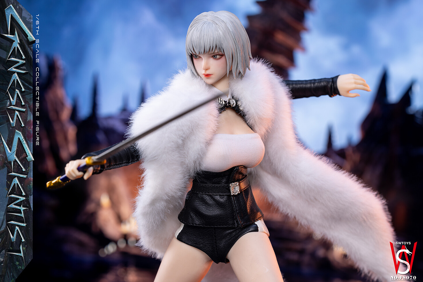 In Stock New SWTOYS FS070 1/6 Genesis Scientist Collectible Female Action Figure