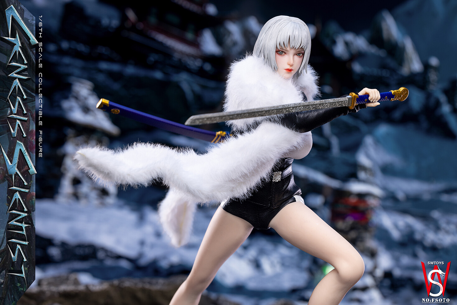In Stock New SWTOYS FS070 1/6 Genesis Scientist Collectible Female Action Figure