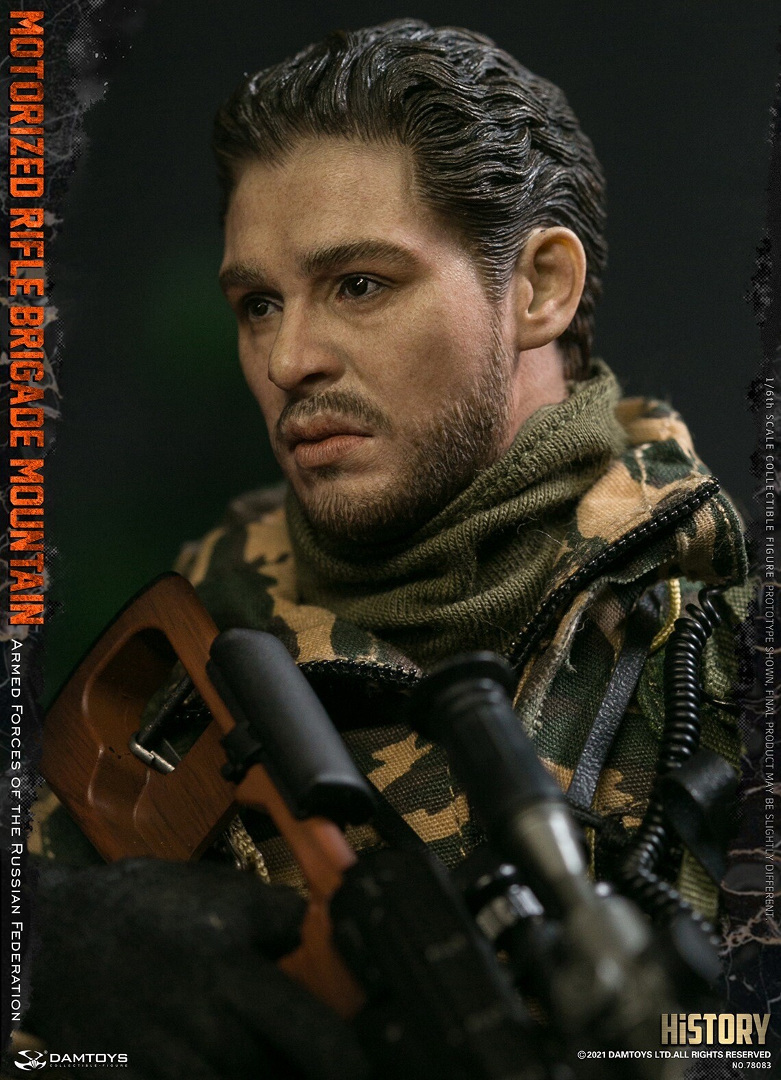 New DAMTOYS DAM 78083 MOTORIZED RIFLE BRIGADE MOUNTAIN 1/6 Action Figure Model