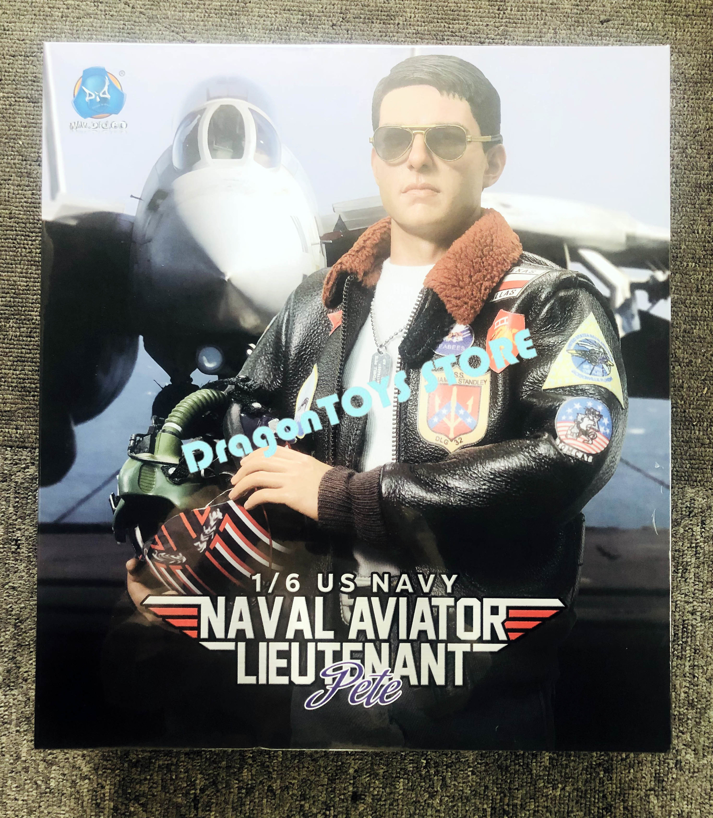Ready! New DID MA80181 1/6 US Navy Naval Aviator Lieutenant Pete Action Figure