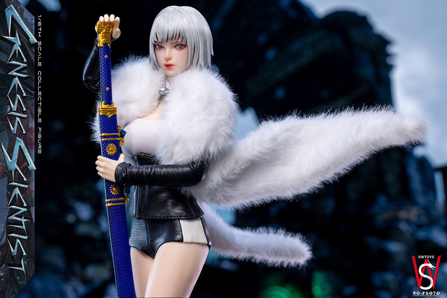 In Stock New SWTOYS FS070 1/6 Genesis Scientist Collectible Female Action Figure