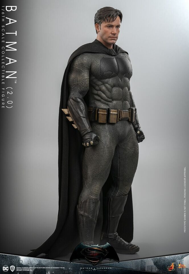 Ready! New Hot Toys MMS732 1/6 Batman v Superman 2.0 Batman Deluxe Version