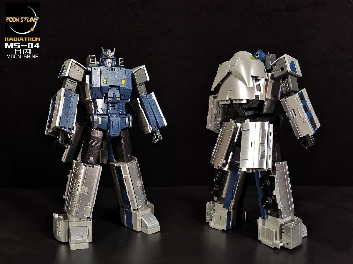 Ready! Moon Studio MS-07 Radiatron Trainbots Combiner Raiden Set of 6 Figures