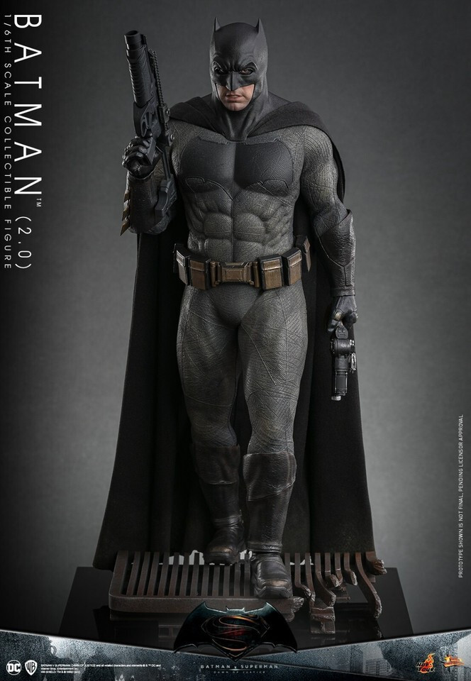 Ready! New Hot Toys MMS732 1/6 Batman v Superman 2.0 Batman Deluxe Version