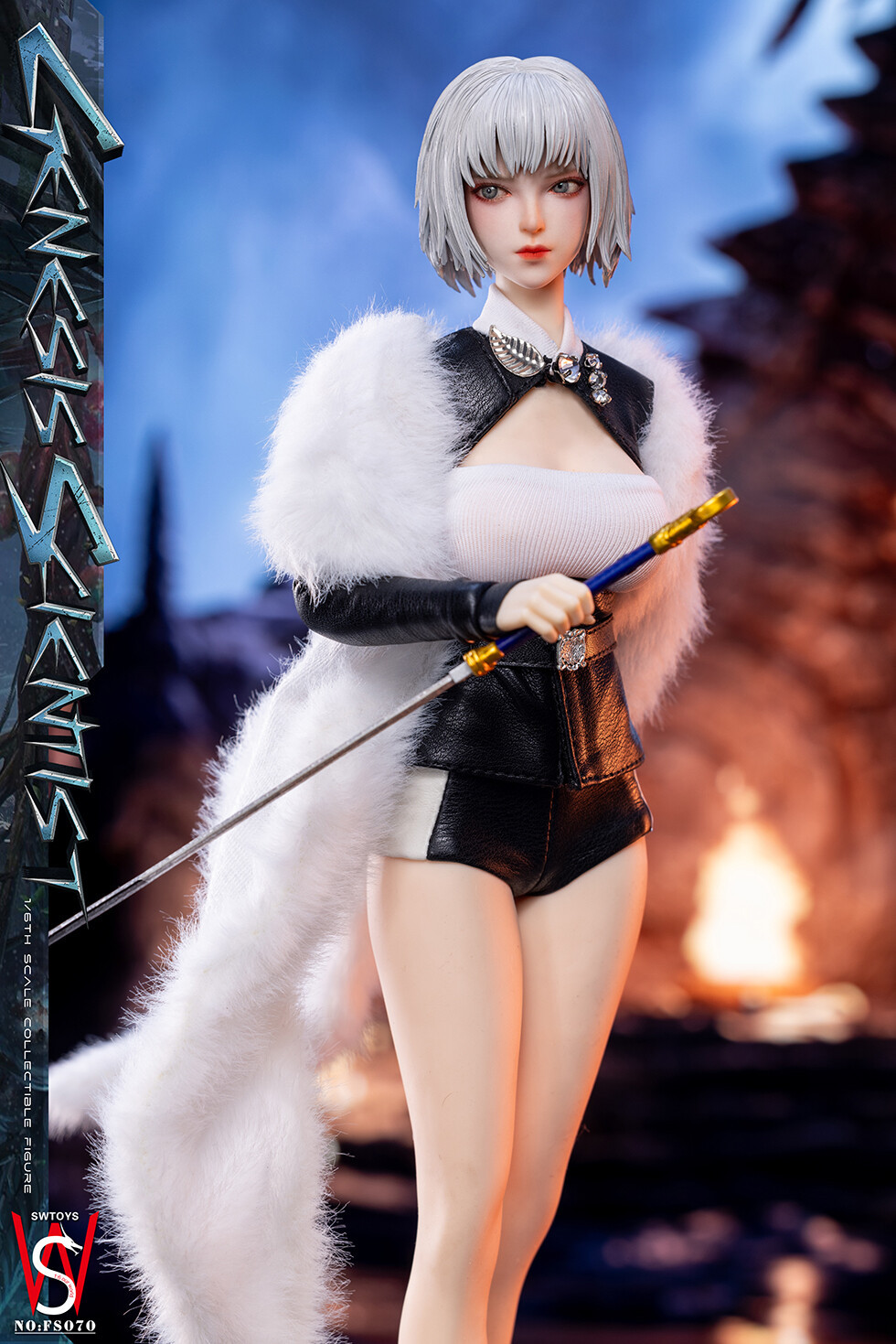 In Stock New SWTOYS FS070 1/6 Genesis Scientist Collectible Female Action Figure