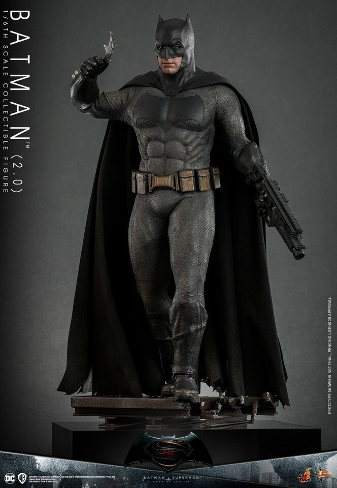 Ready! New Hot Toys MMS732 1/6 Batman v Superman 2.0 Batman Deluxe Version