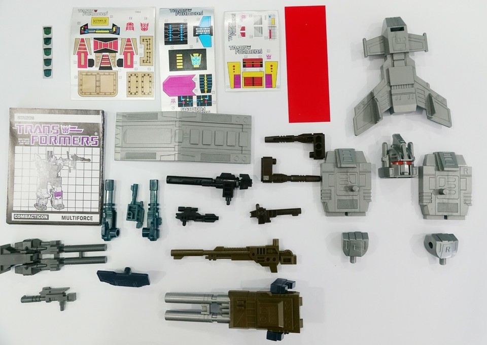 NEW TRANSFORMERS G1 Reissue Bruticus Multiforce Brand New With Box Free Shipping