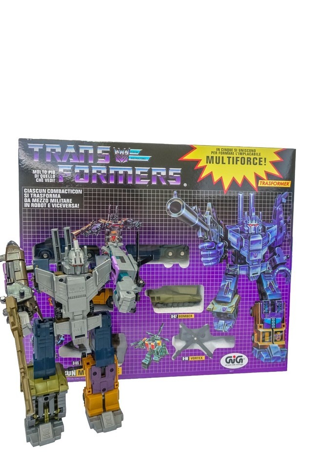 NEW TRANSFORMERS G1 Reissue Bruticus Multiforce Brand New With Box Free Shipping