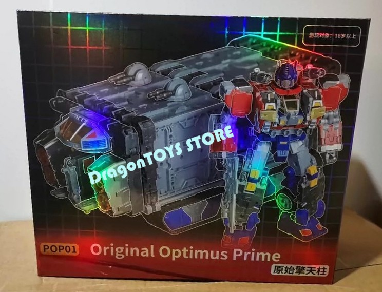 Ready! New 4th Party Diaclone-POP01 OP Prime Action Figure Transforms Toy