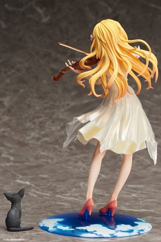 ANIPLEX Genuine Your Lie in April Miyazono Kaori Dress 1/8 Figure Model Gifts